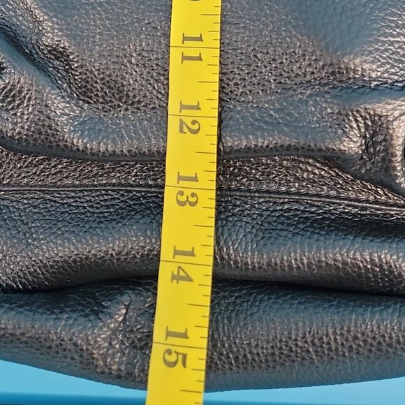 American Eagle Genuine Leather Backpack – Made in Italy – Black – Excellent - Picture 9 of 11